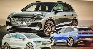 Photo of Audi K4 e-tron, Škoda Eniak iV i VV ID.4 u prvom poređenju