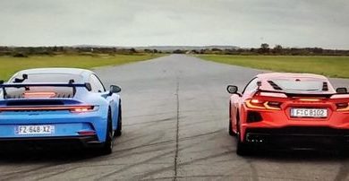 Photo of Porsche 911 GT3 vs. Chevrolet Corvette C8, jedan pored drugog