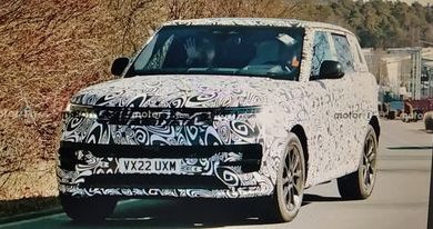 Photo of Range Rover Sport na treningu