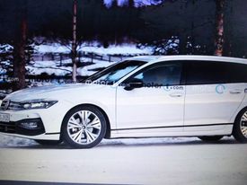 Photo of VV Passat Variant (2024) uhvaćen kao zimski Erlkonig