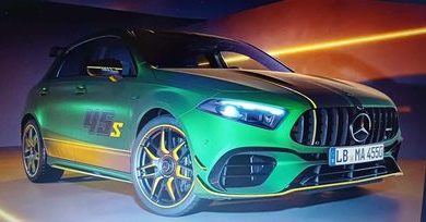 Photo of Mercedes-AMG A45 S, ovdje je zeleno-žuto ograničeno izdanje